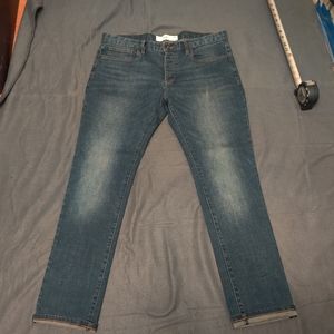 Topman blue jeans sz 34 slim